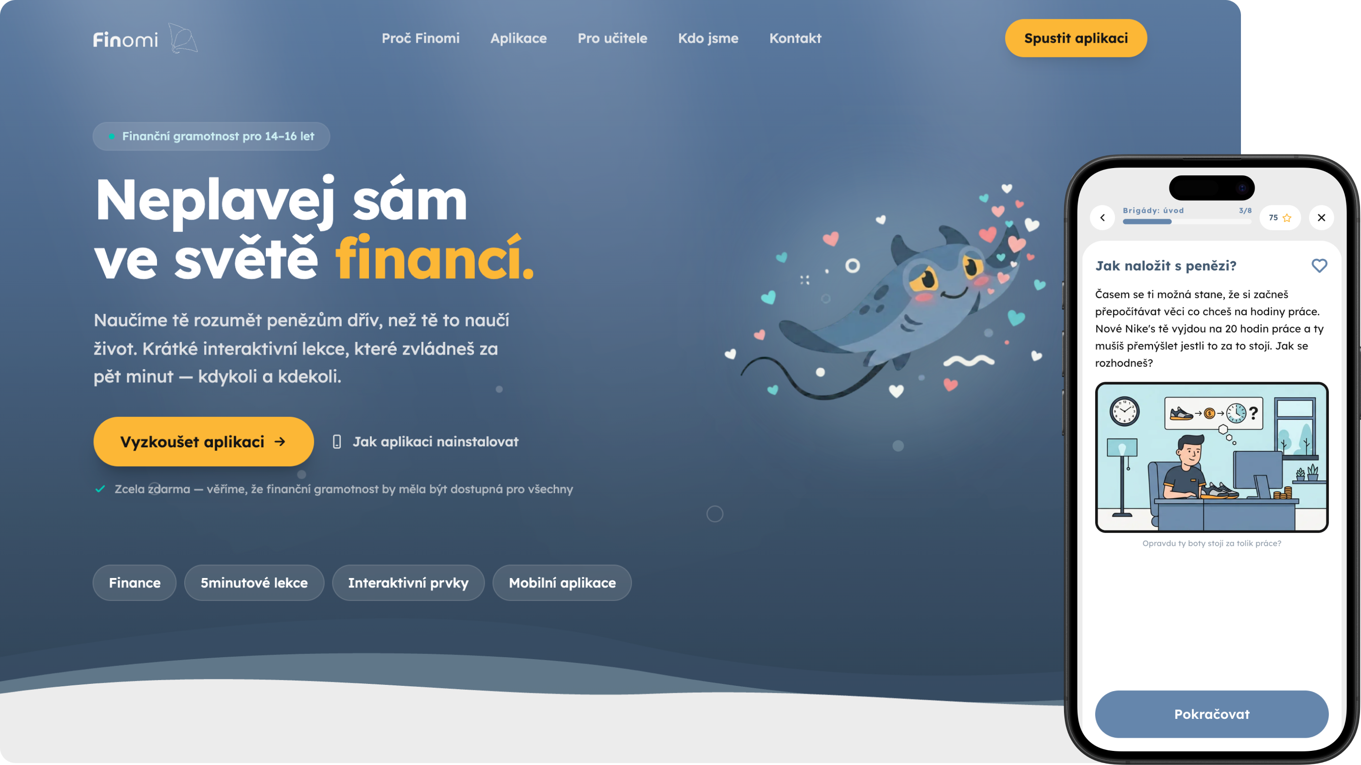 Finomi screenshot